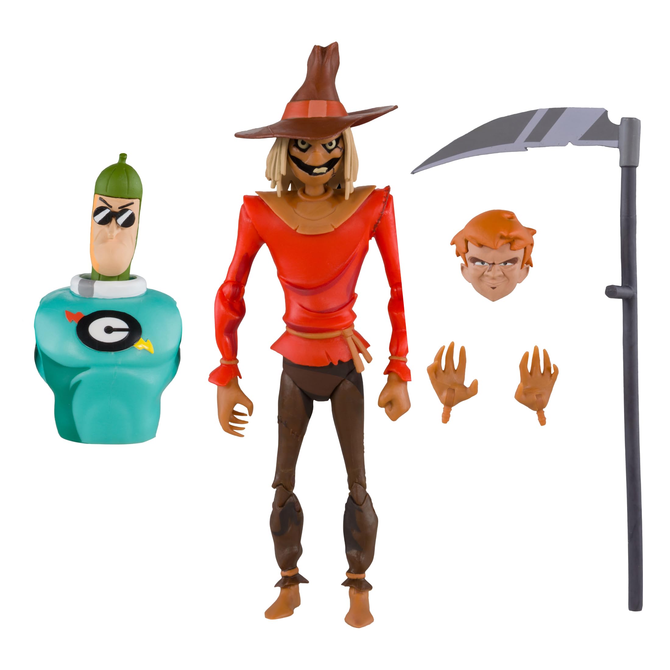 DC Comics The Animated Series Batman Action Figure Scarecrow (Espantapajaros).