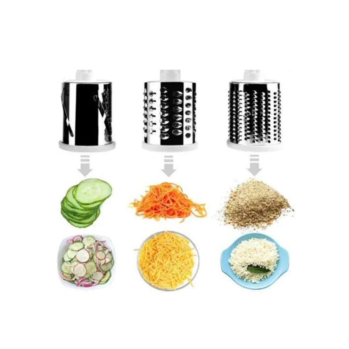 Rallador Cortador De Verdura Picador Manual Cocina Slicer