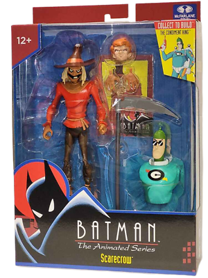 DC Comics The Animated Series Batman Action Figure Scarecrow (Espantapajaros).