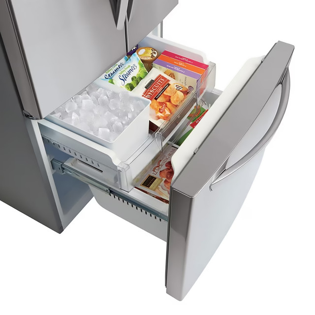 Refrigerador LG 22 Pies French Door Gris 