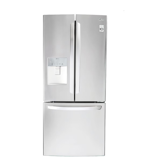 Refrigerador LG 22 Pies French Door Gris 