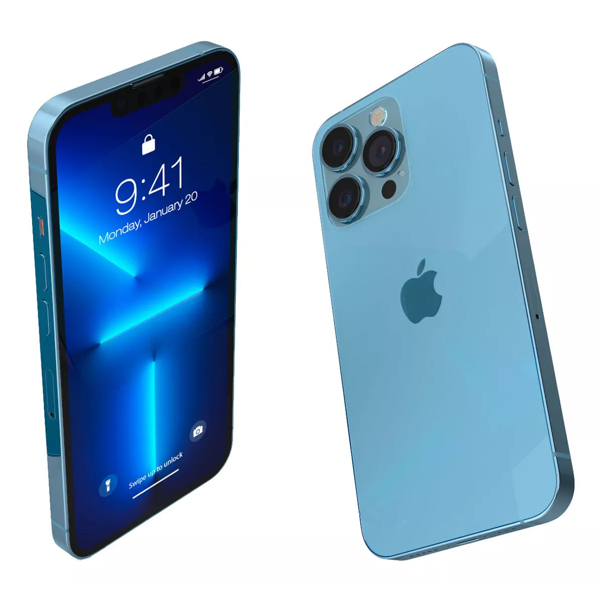 Apple iPhone 13 Pro 512 Gb Azul Reacondicionado Grado A.