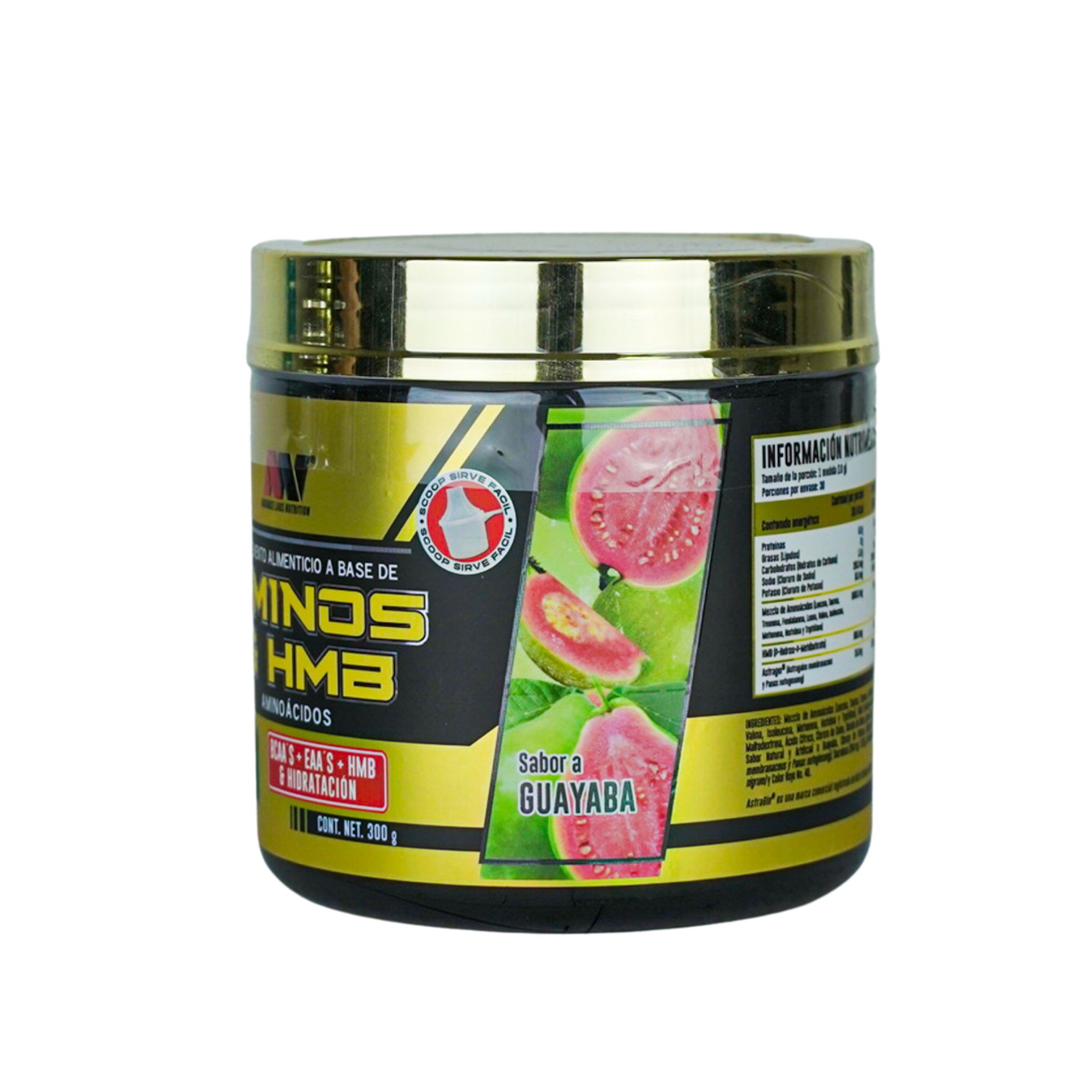 Advance Nutrition | Aminos & HMB con Astragin® - Guayaba - 30 Servicios