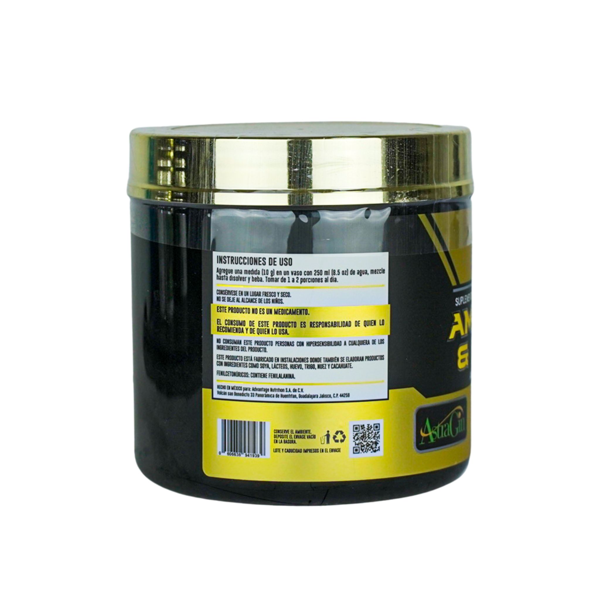 Advance Nutrition | Aminos & HMB con Astragin® - Guayaba - 30 Servicios