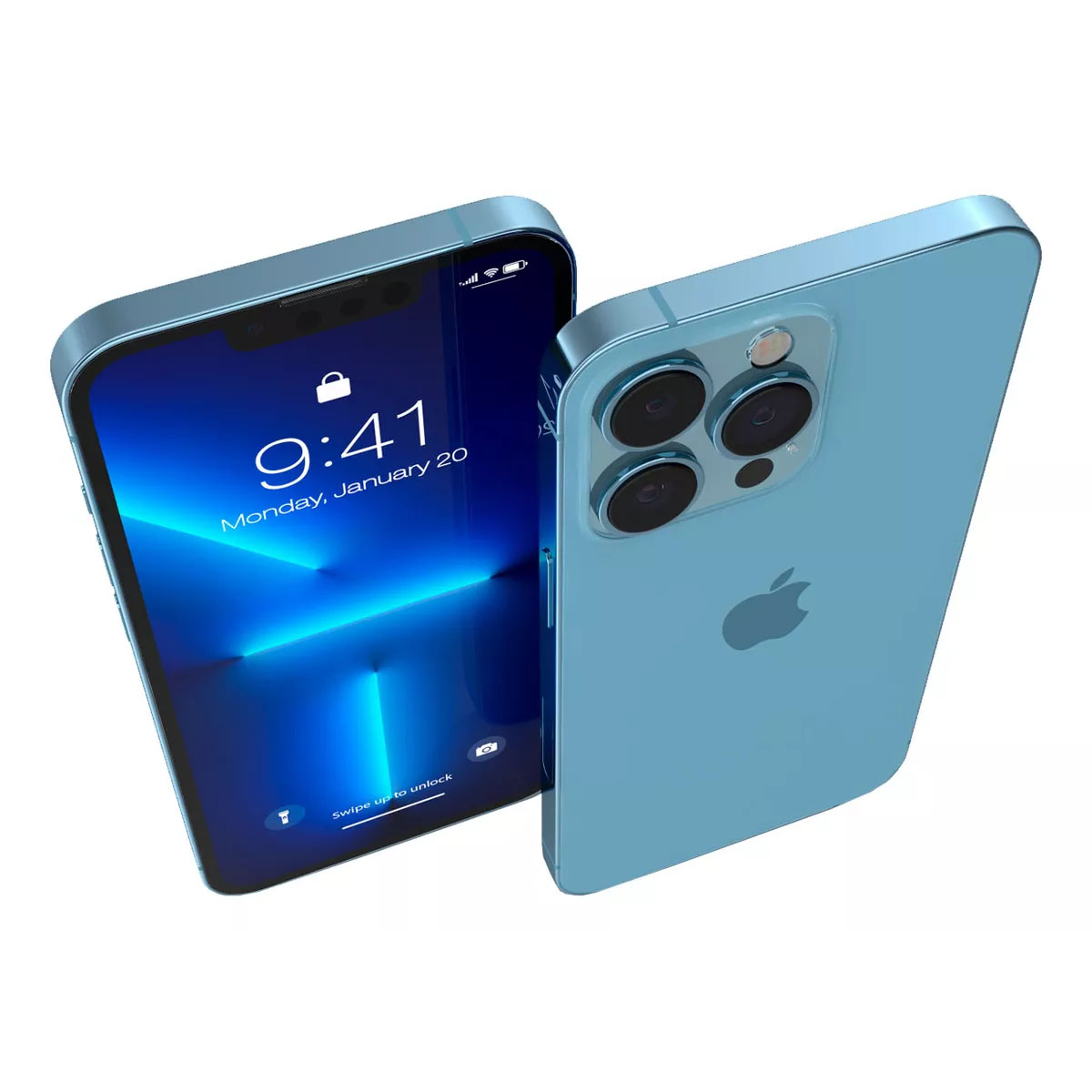 Apple iPhone 13 Pro 512 Gb Azul Reacondicionado Grado A.