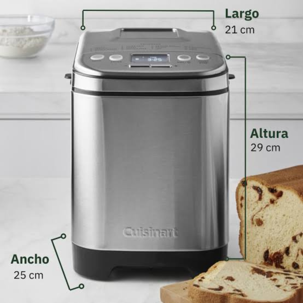 MAQUINA COMPACTA PARA HACER PAN	CUISINART	.