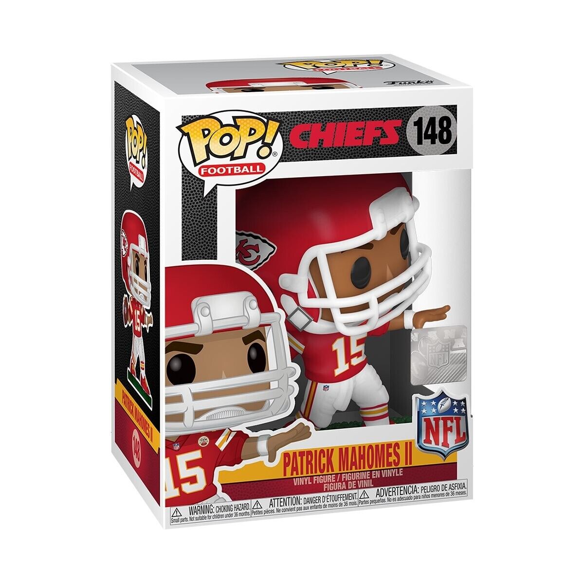 Funko Pop! Kansas City Chiefs: Patrick Mahomes II #148