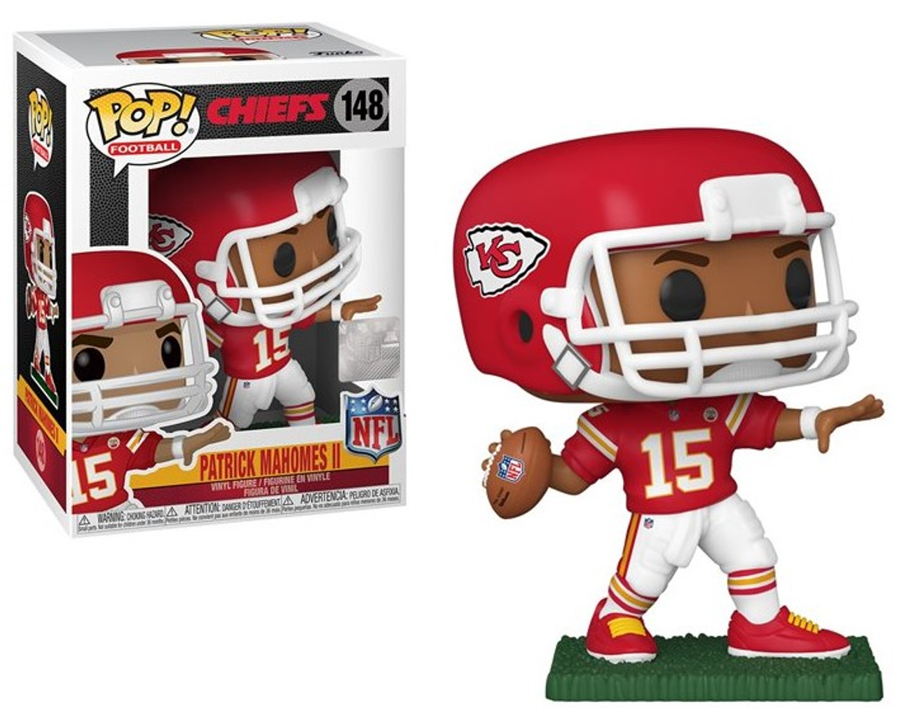 Funko Pop! Kansas City Chiefs: Patrick Mahomes II #148