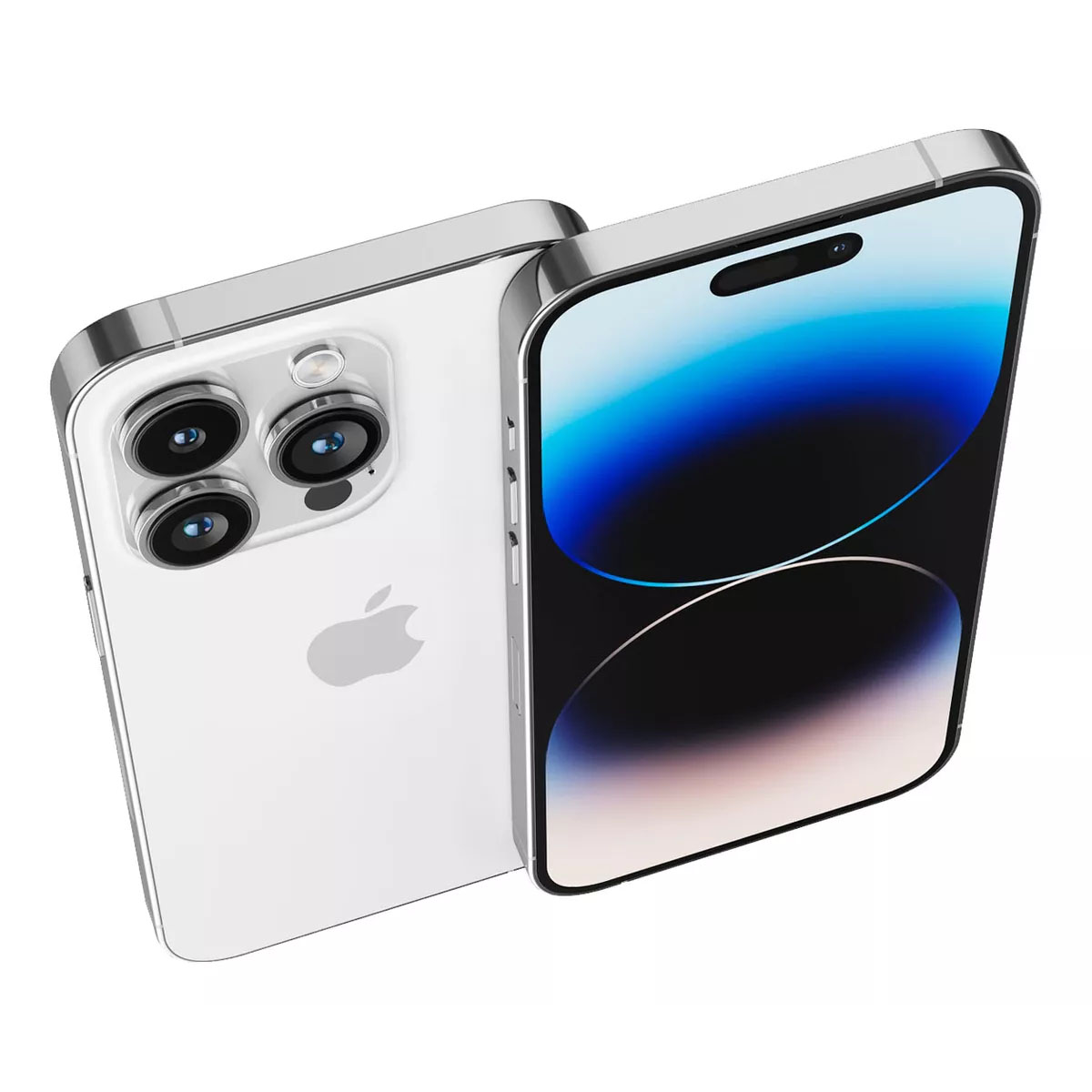 Apple iPhone 14 Pro 128 Gb Plateado Reacondicionado Grado A eSIM.