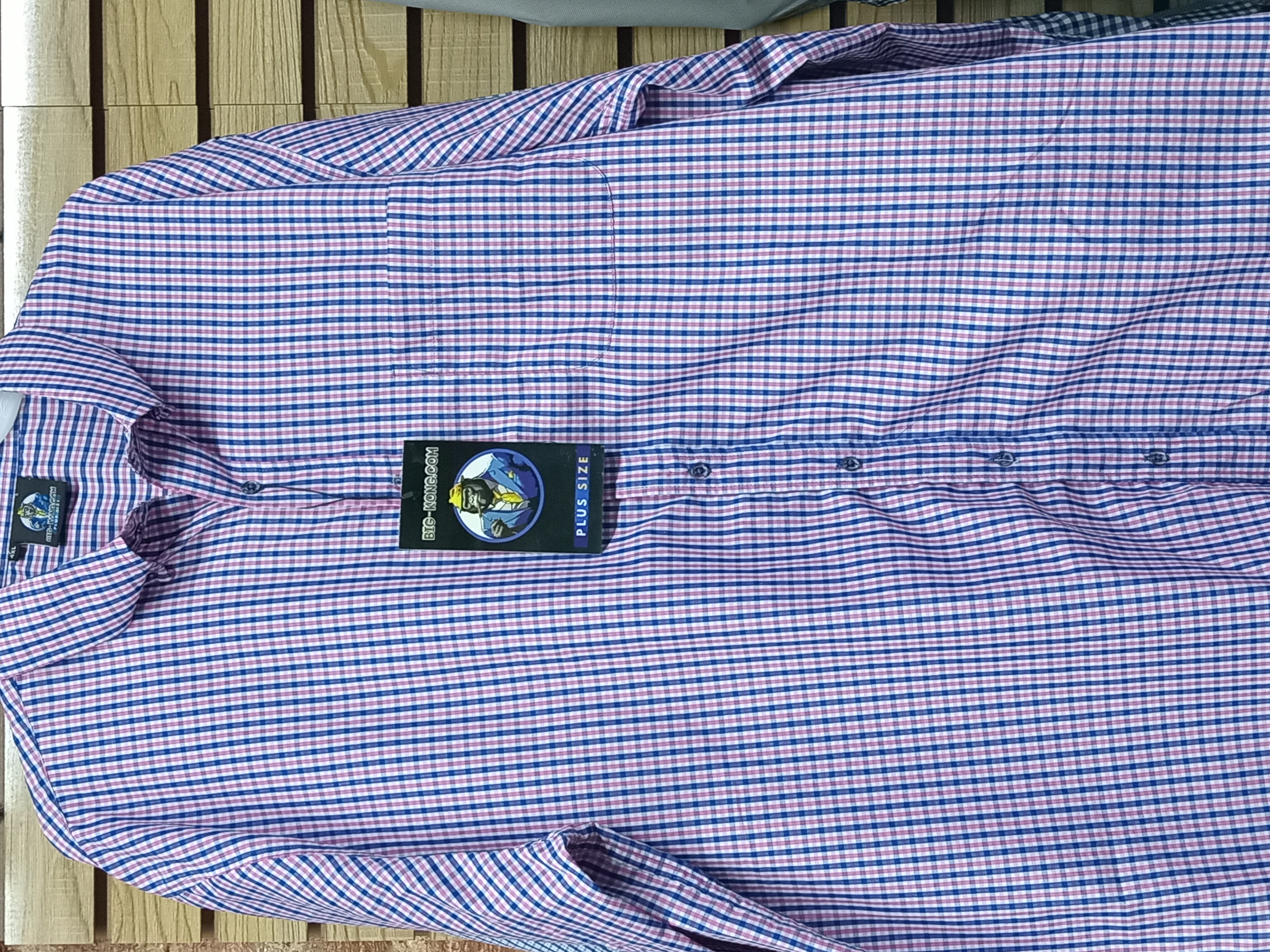 Camisa Tallas Extra Grande Caballero XL A 6XL Big Kong 346-A