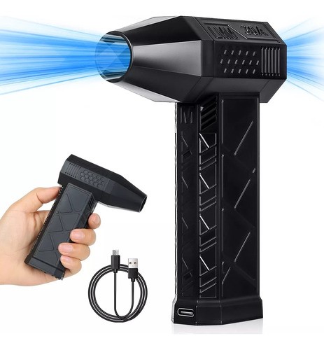 Ventilador Turbo Mini Jet De 130000 Rpm 52 M/s , Sopladora.