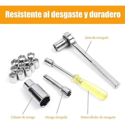 40pz Juego De Dados De Acero Conveniente Con Matraca.