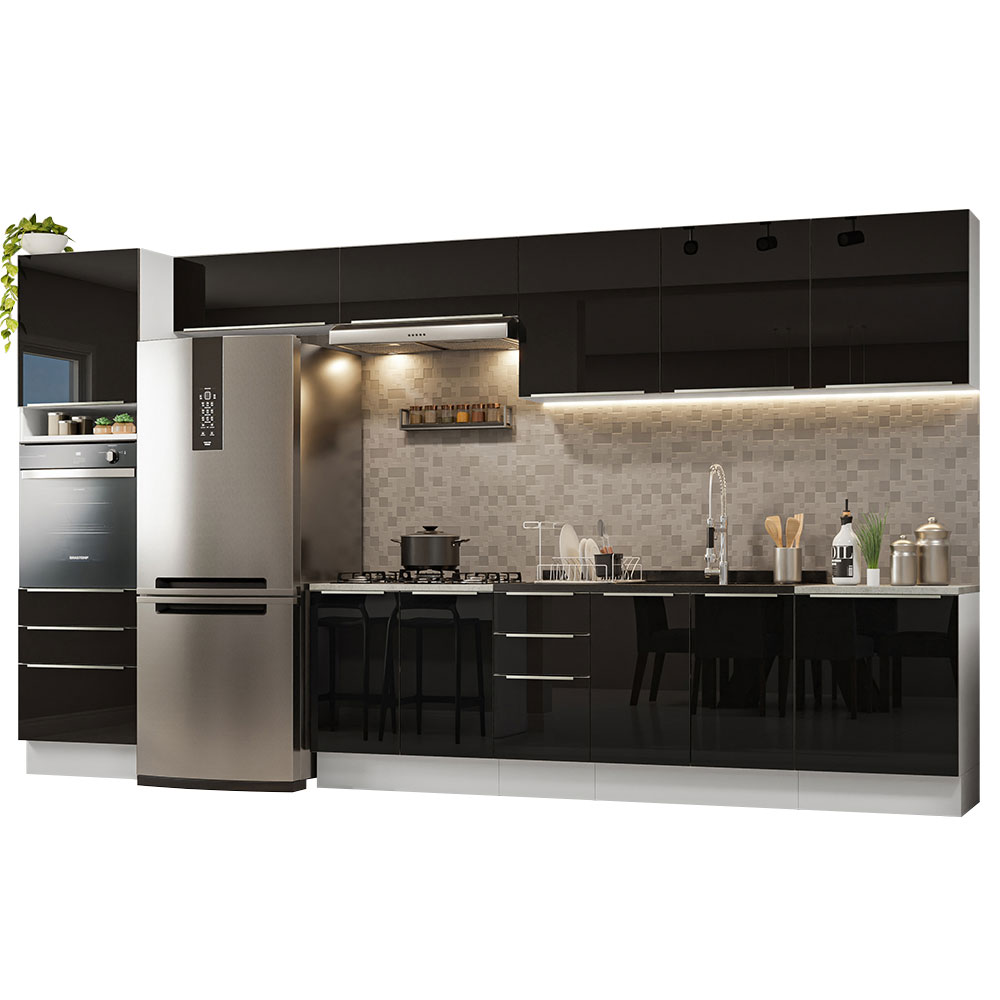 Cocina Integral Completa Modular Madesa Marcela 280cm BM 03