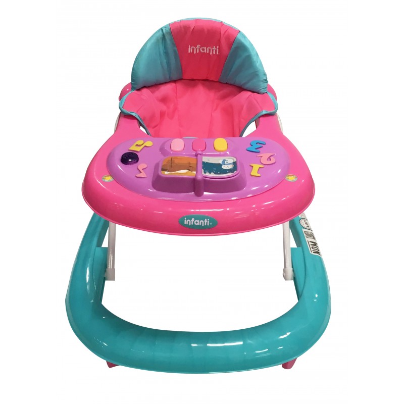 Andadera Para Bebé Infanti Lxb105 Con Tablero Musical Rosa