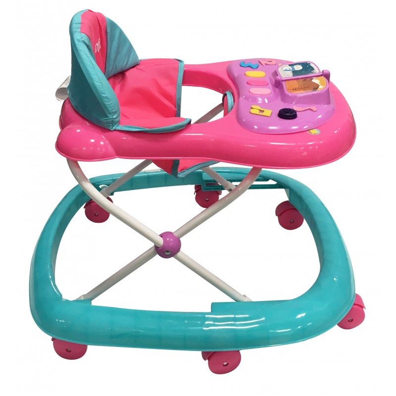 Andadera Para Bebé Infanti Lxb105 Con Tablero Musical Rosa