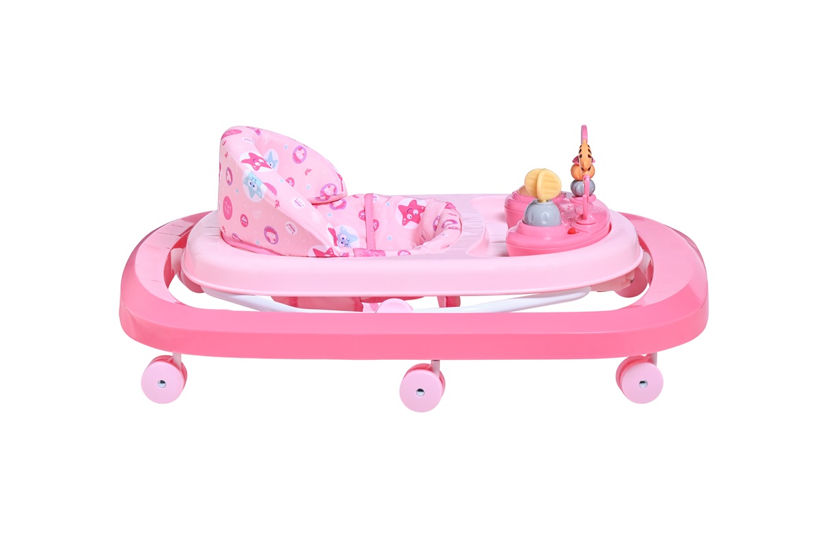 Andadera Prinsel Speedy Plegable Y Musical Rosa