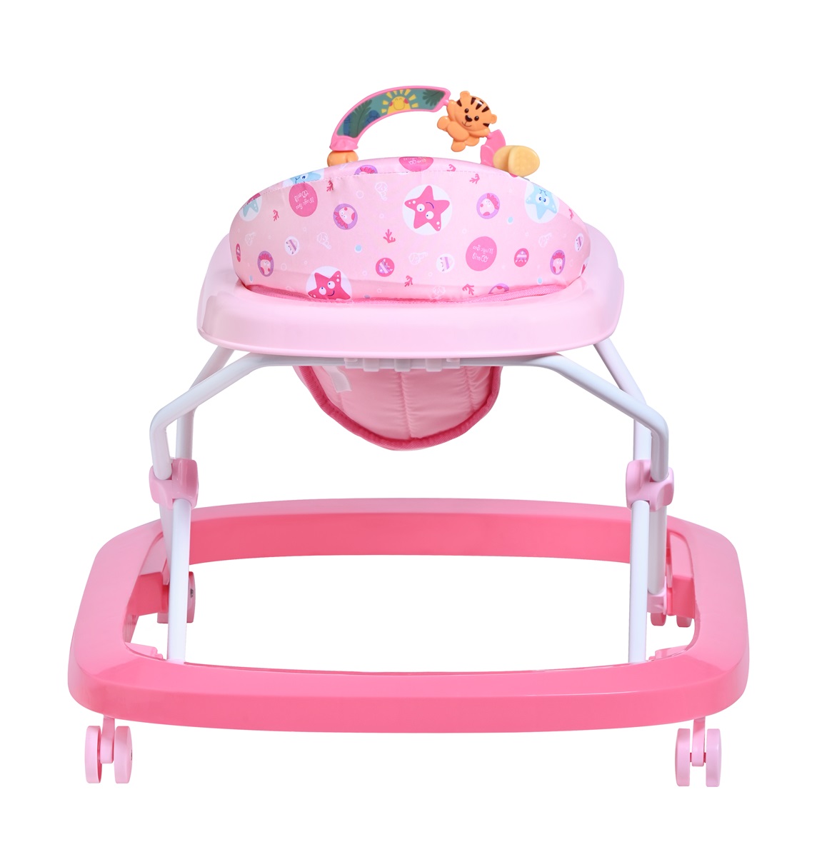 Andadera Prinsel Speedy Plegable Y Musical Rosa