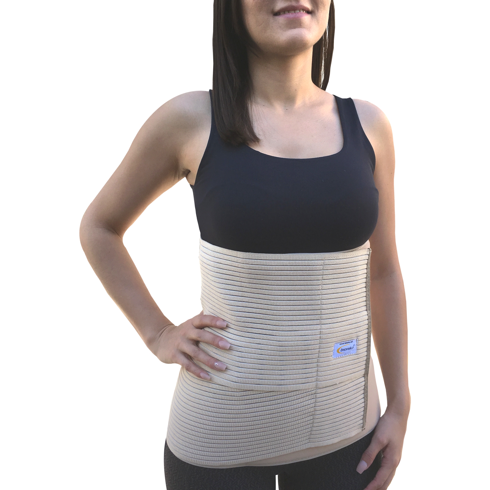 Soporte Abdominal Transpirable Alto.
