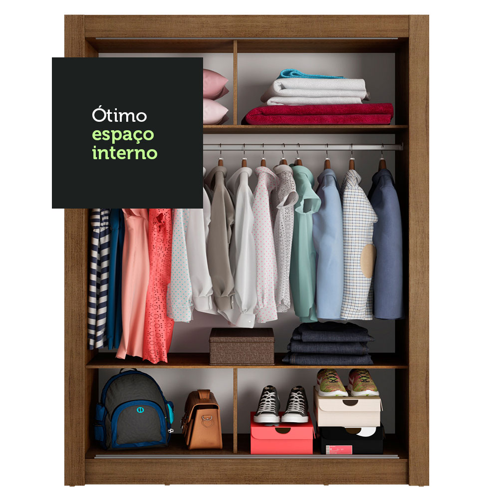 Ropero Closet Madesa 2 Puertas MN