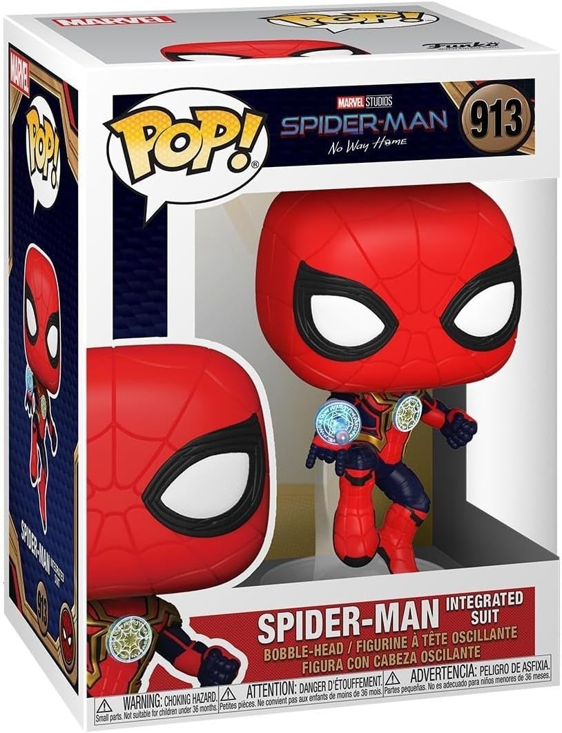 Funko Pop! Spider-Man No Way Home: Spider-Man (Integrated Suit) #913