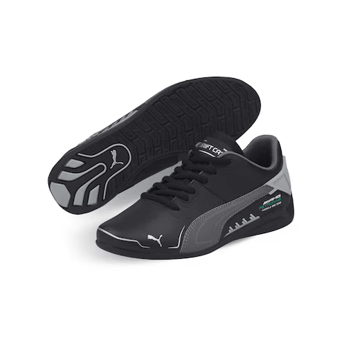 Tenis Puma Modelo Drift Cat Delta Color Negro Gris Para Dama