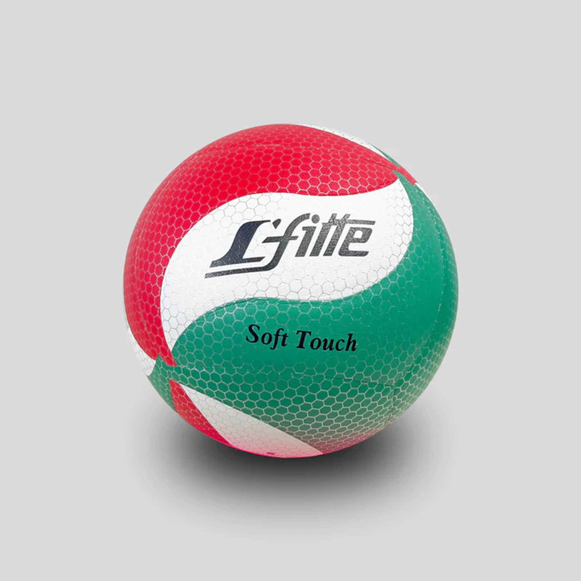 Balón De Voleibol Acojinado Tricolor.