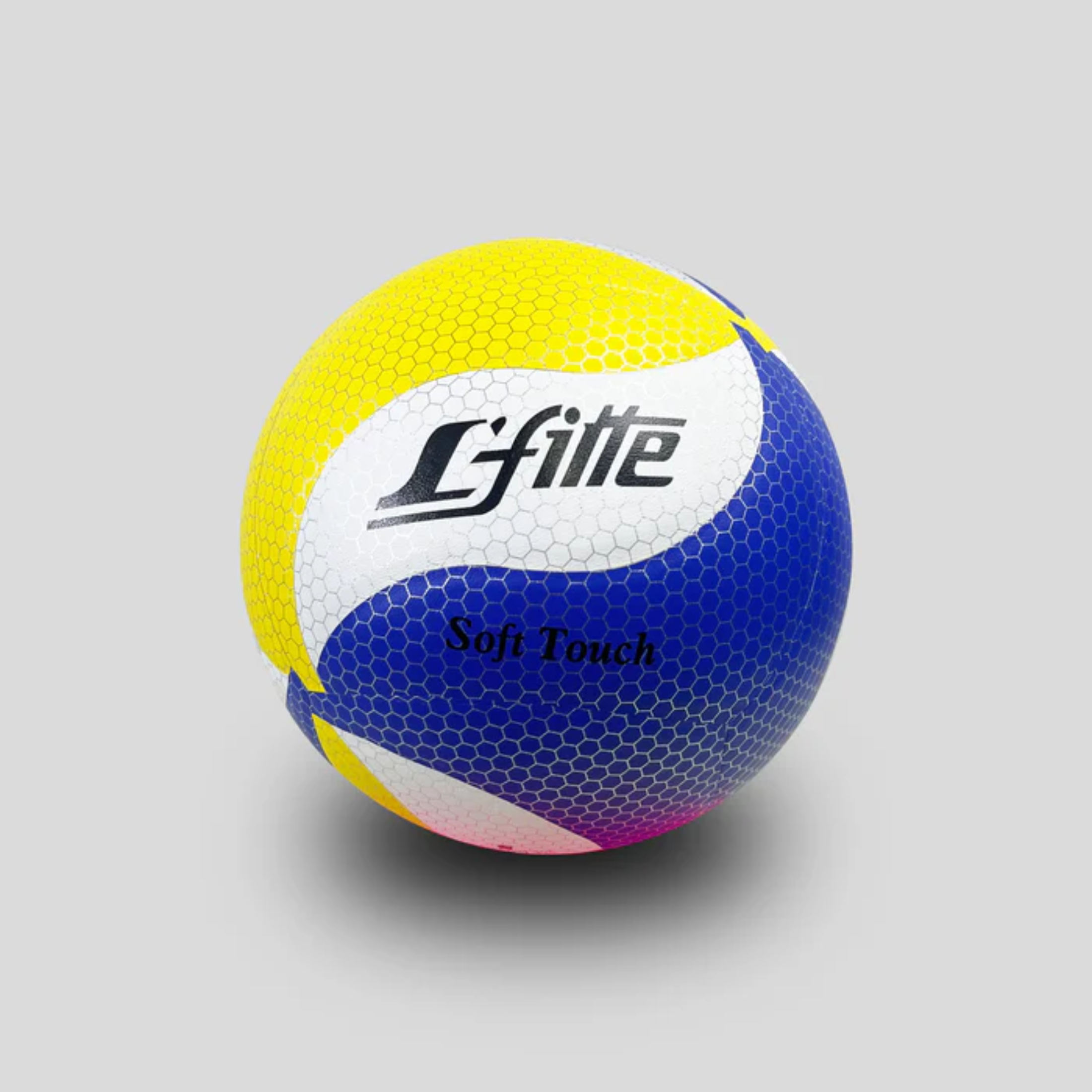 Balón De Voleibol Acojinado Tricolor.