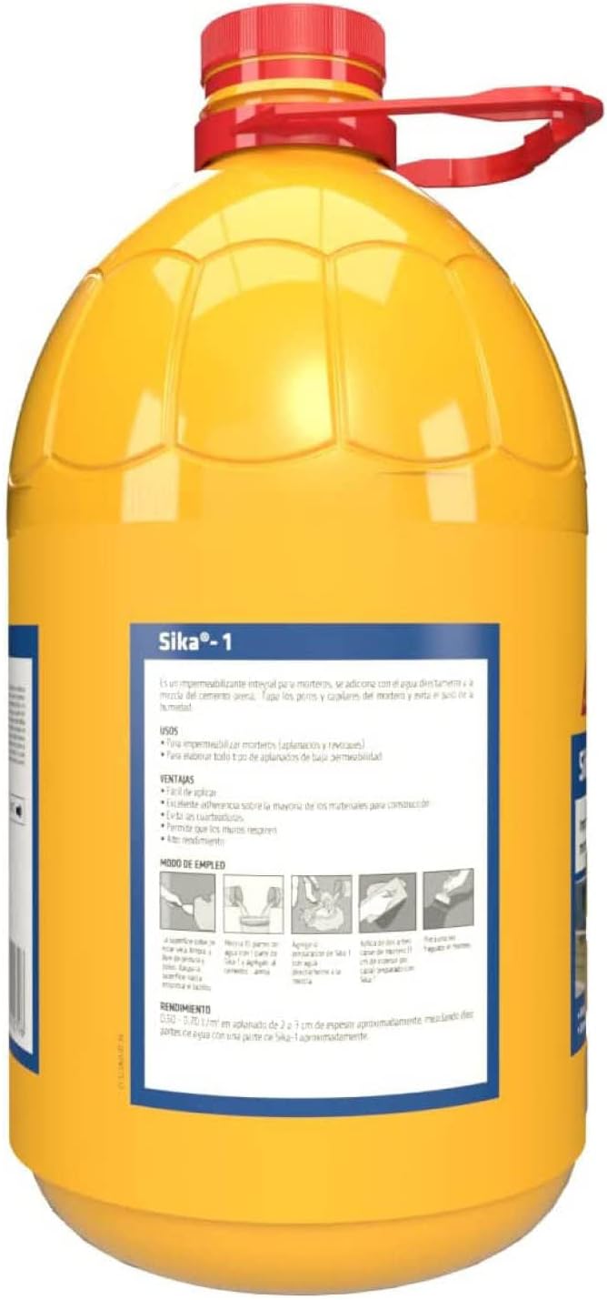 Impermeabilizante Sika-1 Integral Para Morteros 423836   .