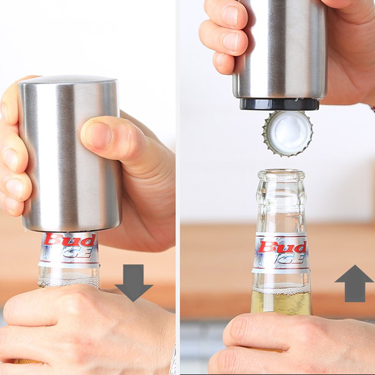 Destapador magnetico de botellas cerveza refresco