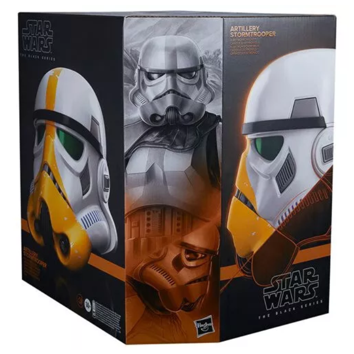 Star Wars - The Black Series Artillery Stormtrooper Premium Casco Electronico.