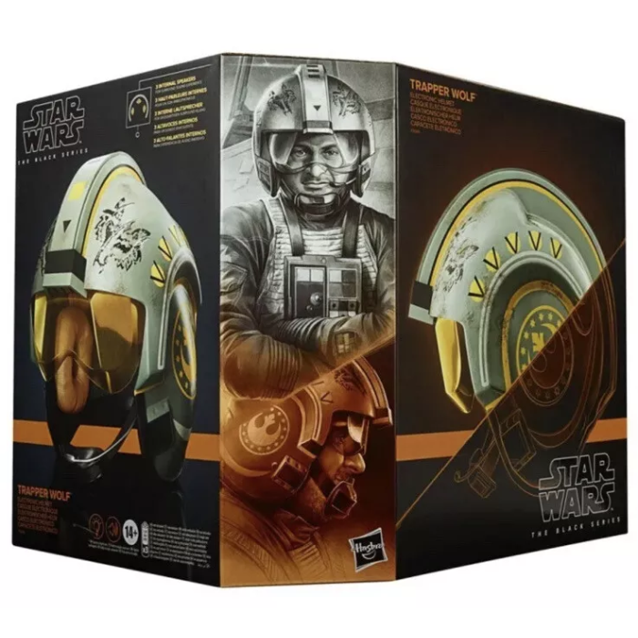 Star Wars The Black Series Trapper Wolf Casco Electronico.