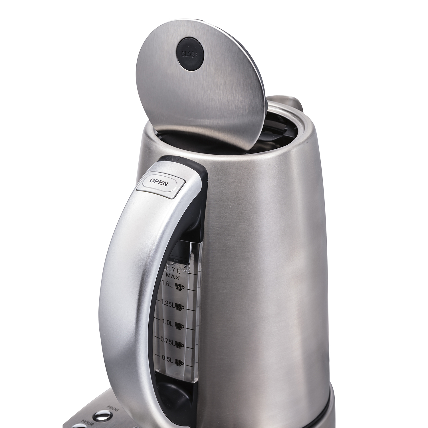 Hervidor de Agua Digital Hamilton Beach 41028 1.7 Lts Acero Inoxidable.