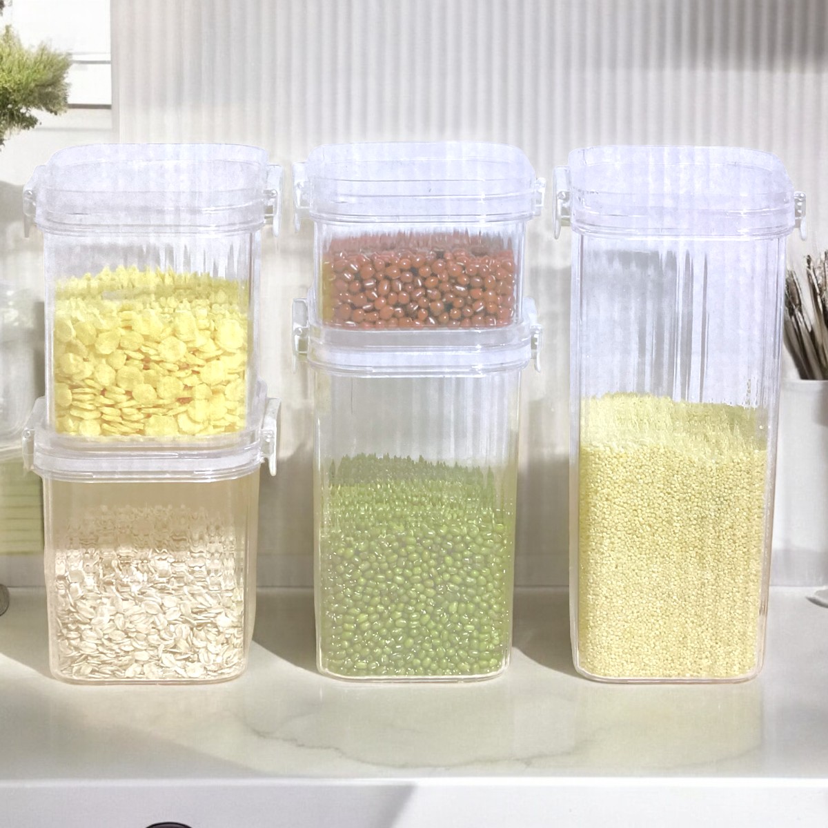 RECIPIENTES HERMETICOS PARA ALIMENTOS.