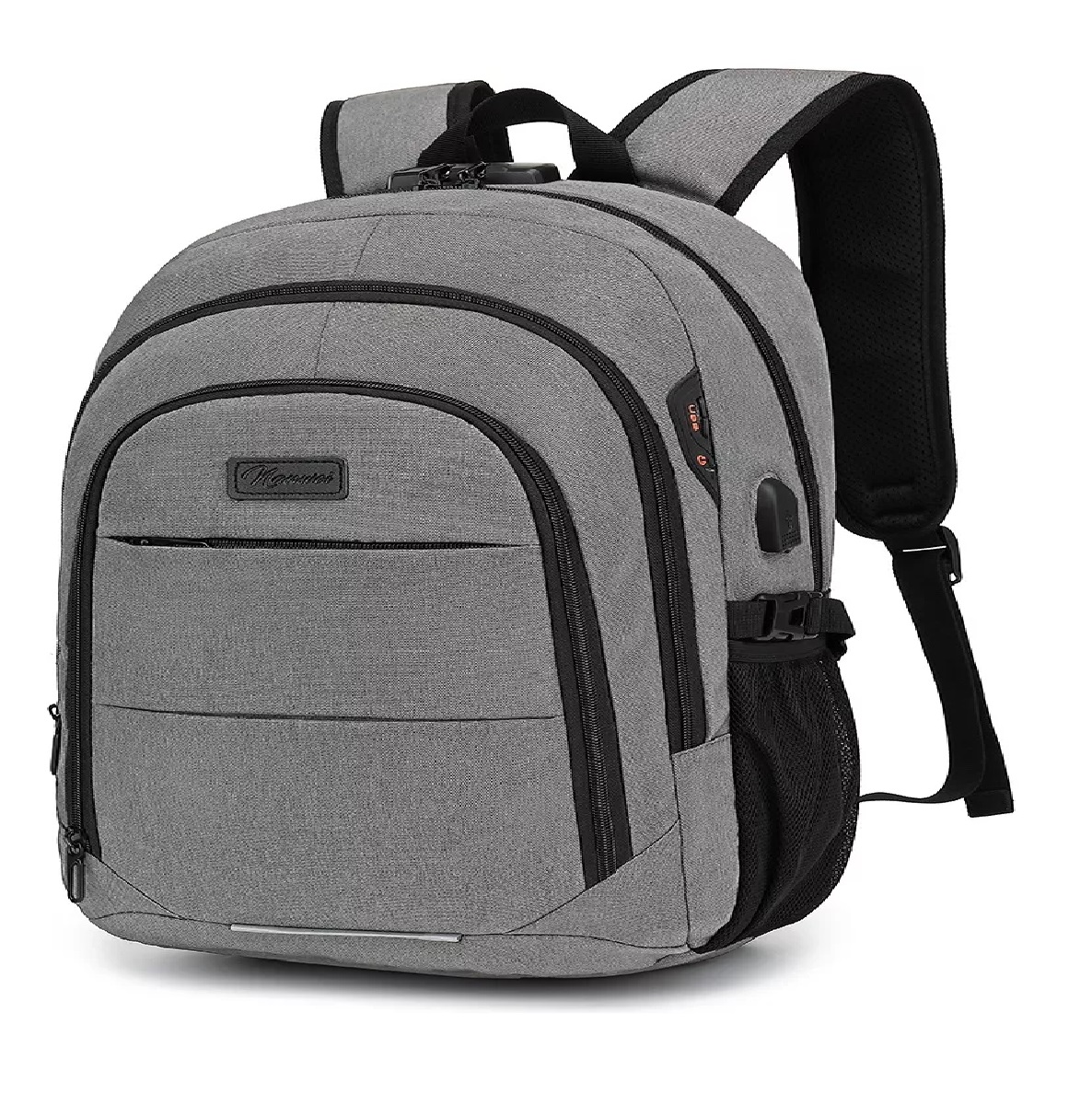 M Mochila Urbana Para Portátil De Capacidad Ajustable De 20-35l.