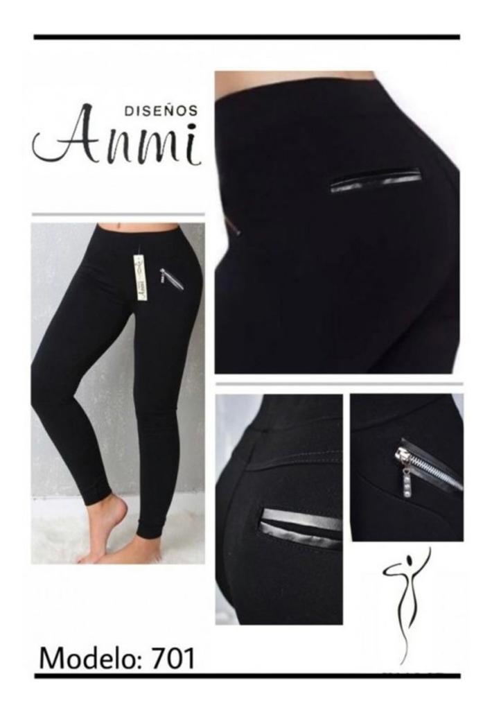 Leggins Anmi Mallas De Vestir O Casual Dama pantalón mujer levanta pompa