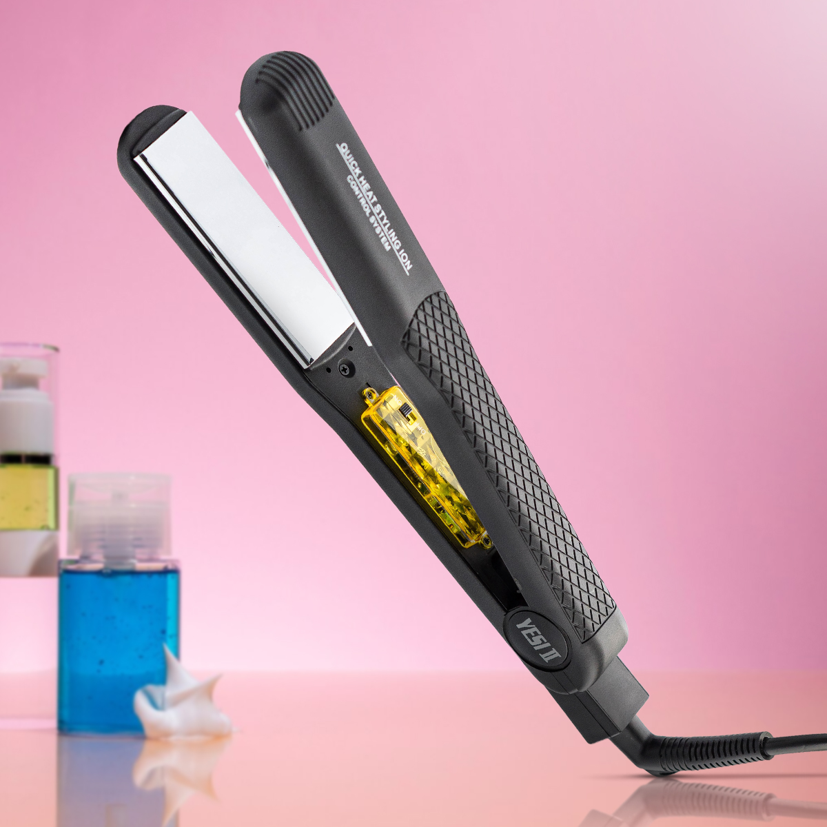 Plancha De Cabello Yesi Ii Placas 100% De Titanio