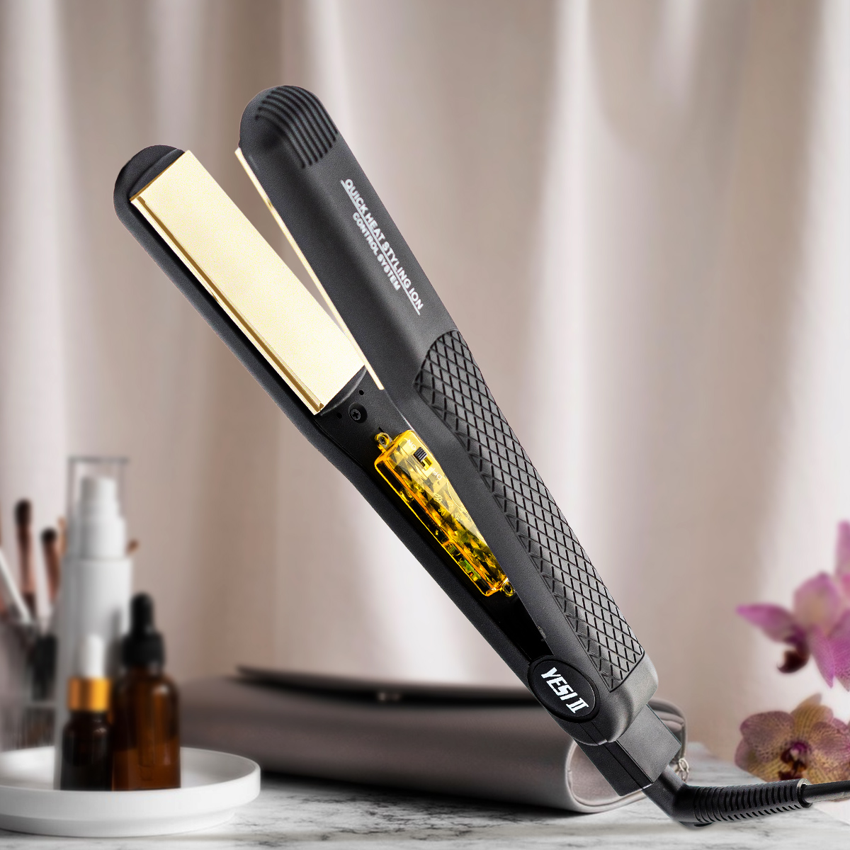 Plancha De Cabello Yesi II Placas De Cerámica Selladora