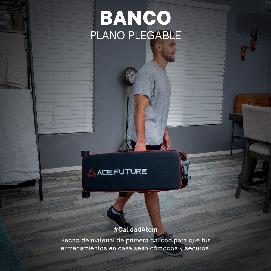 Banco Multiposiciones Plegable Ejercicio Gym En Casa