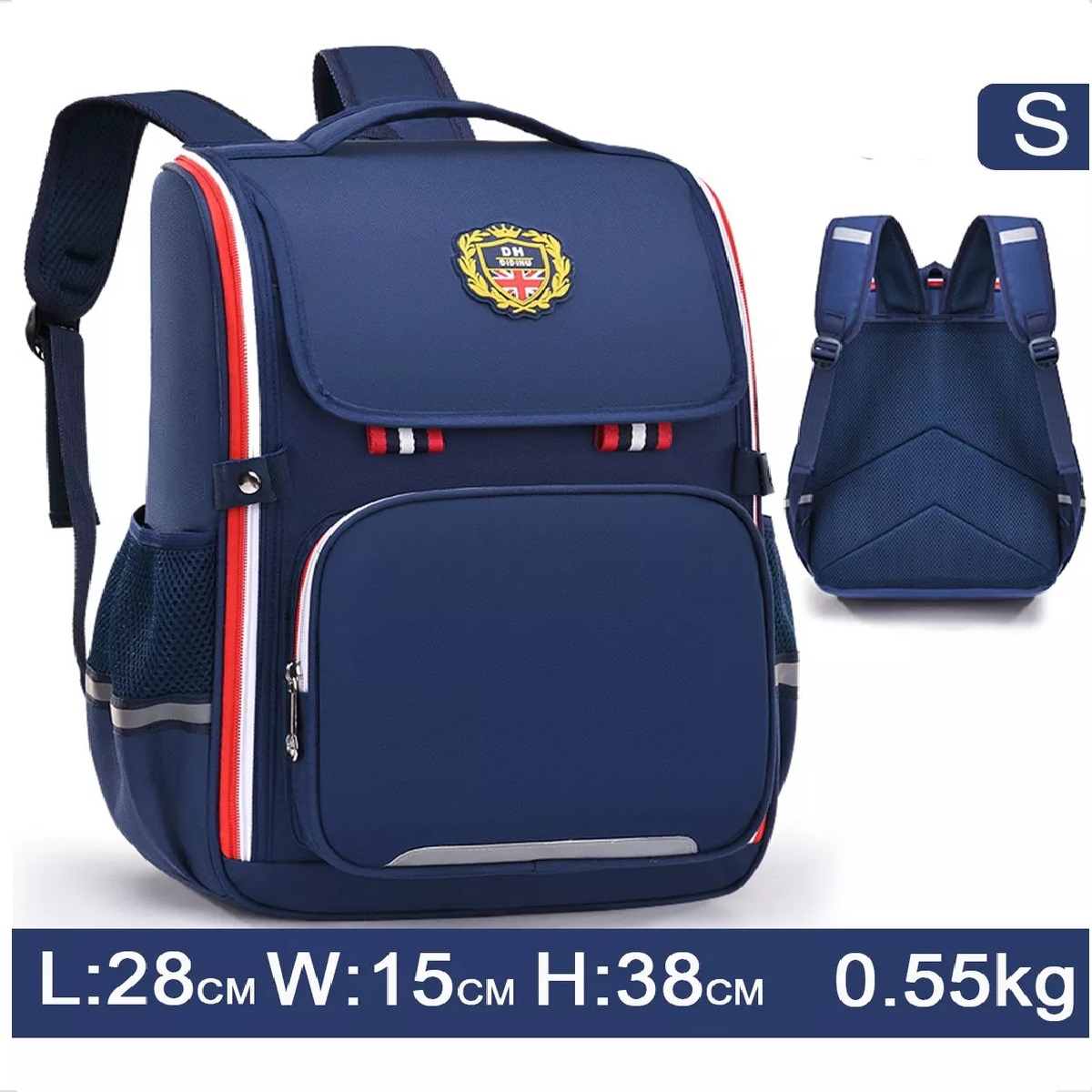 M Mochila Escolar De Gran Capacidad Para Niño Y Niña En Primaria Impermeable