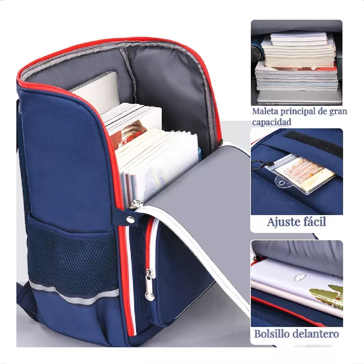 M Mochila Escolar De Gran Capacidad Para Niño Y Niña En Primaria Impermeable