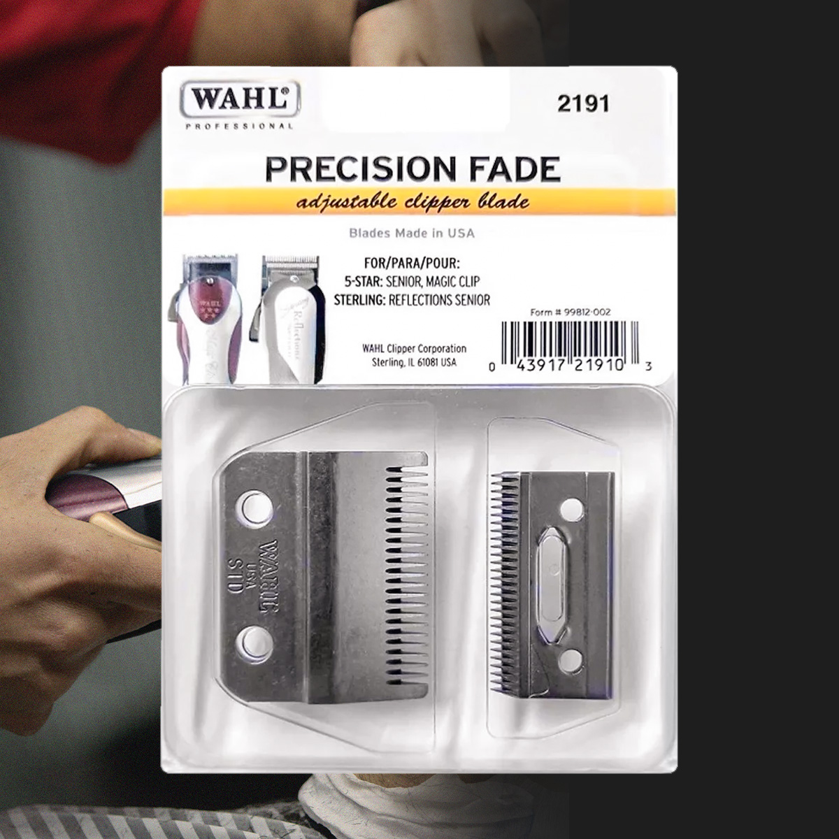 Navaja De Repuesto Wahl Senior, Magic Clip Original