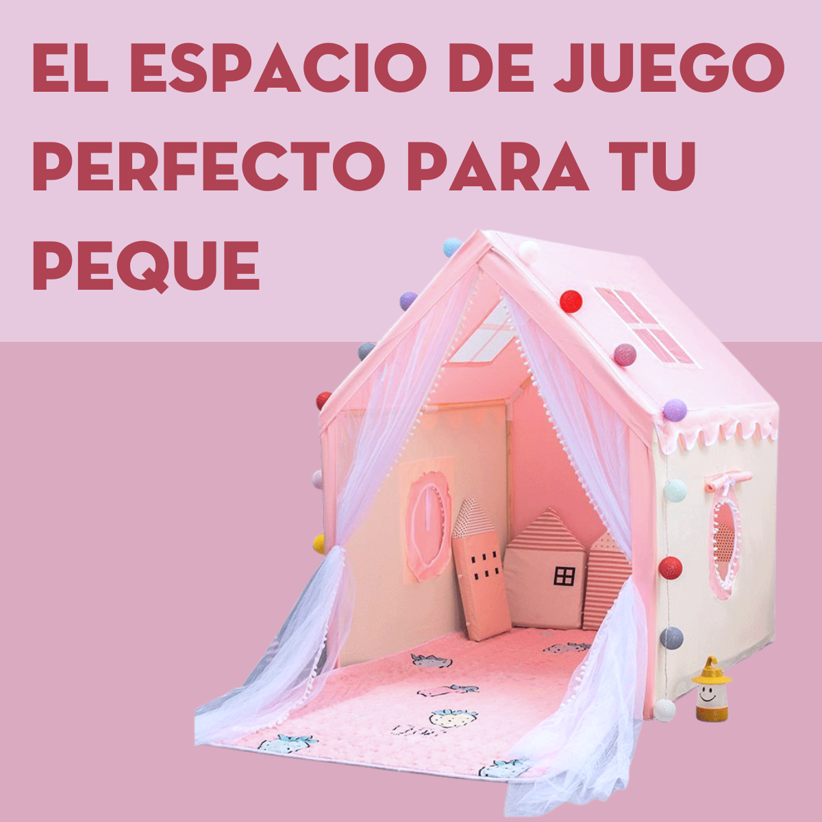 Casa De Campaña Para Niña Mima2