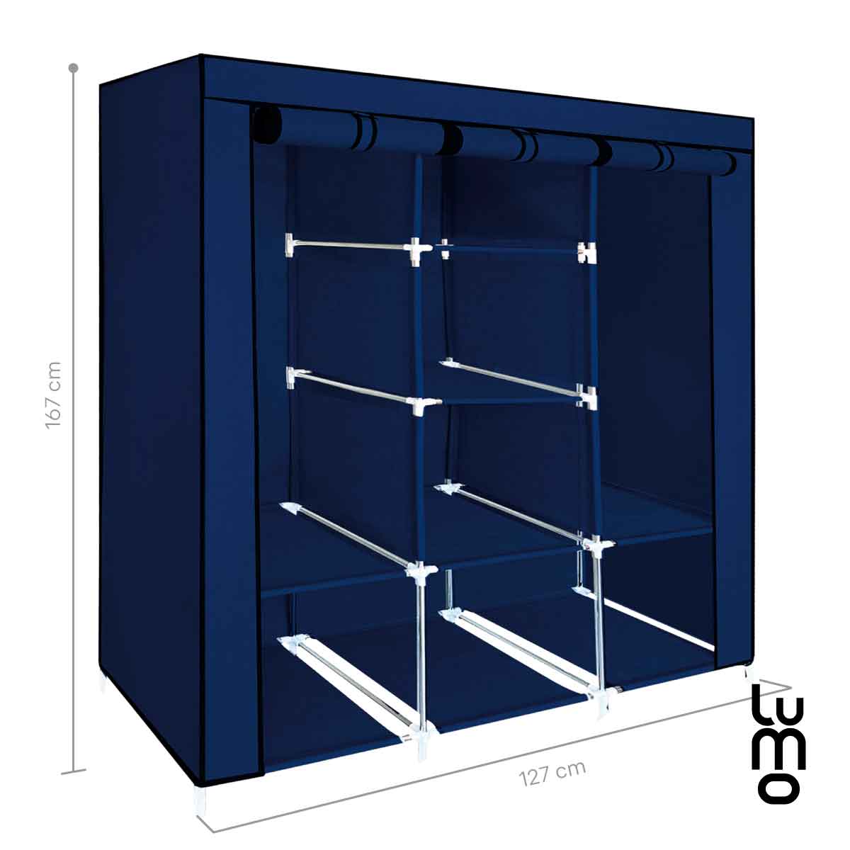 Closet Armable Ropero Guardaropa Organizador Rack Portatil