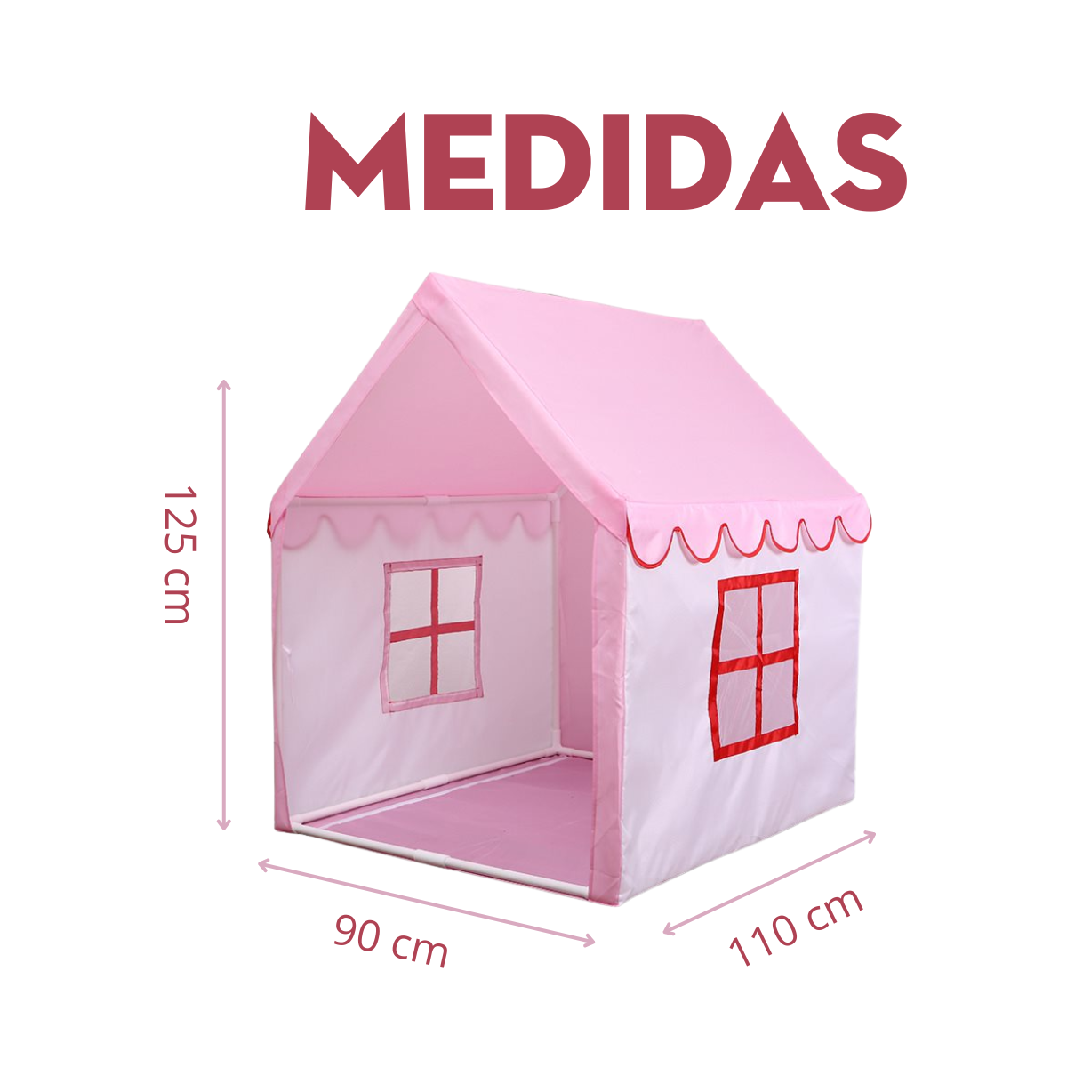 Casa De Campaña Para Niña Mima2