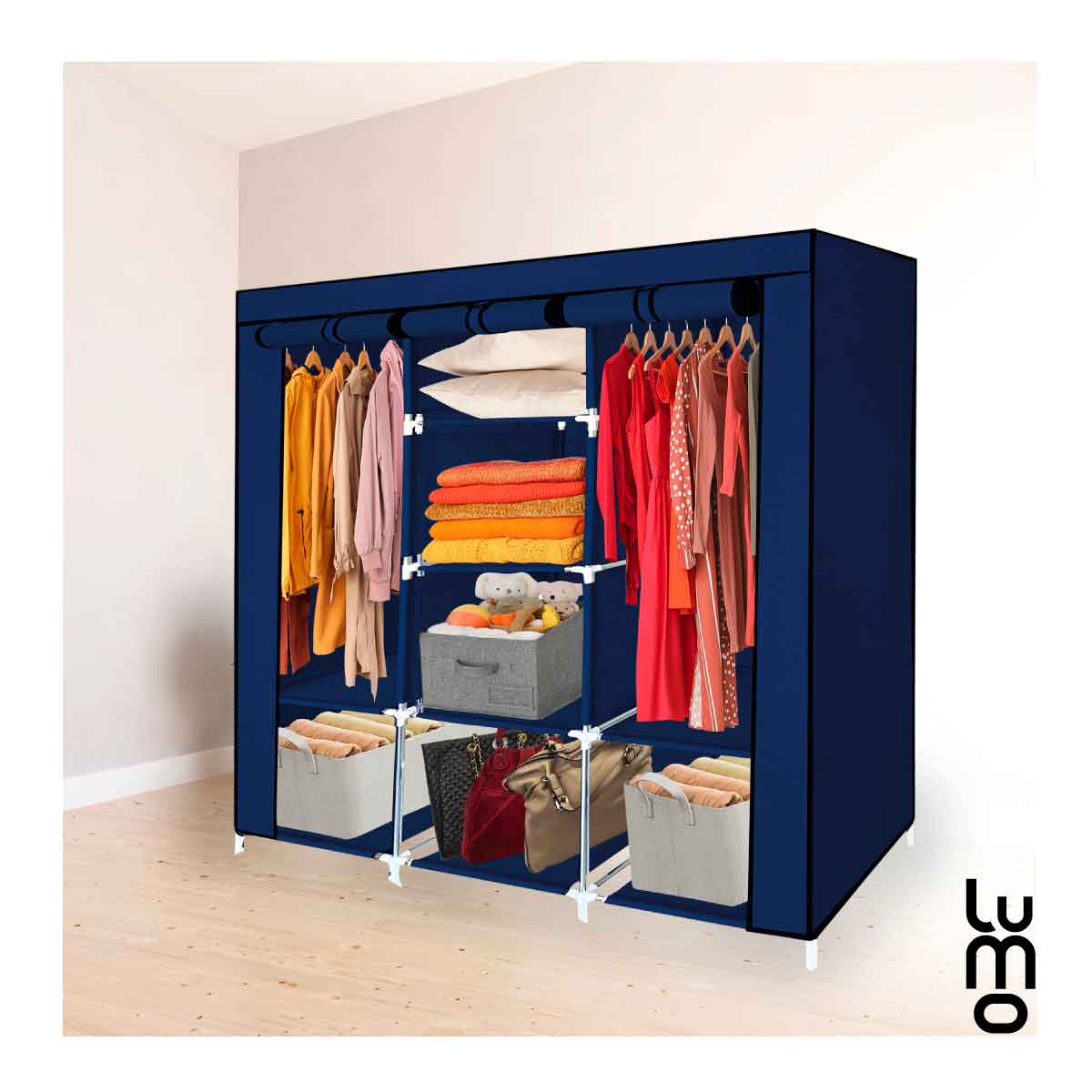 Closet Armable Ropero Guardaropa Organizador Rack Portatil