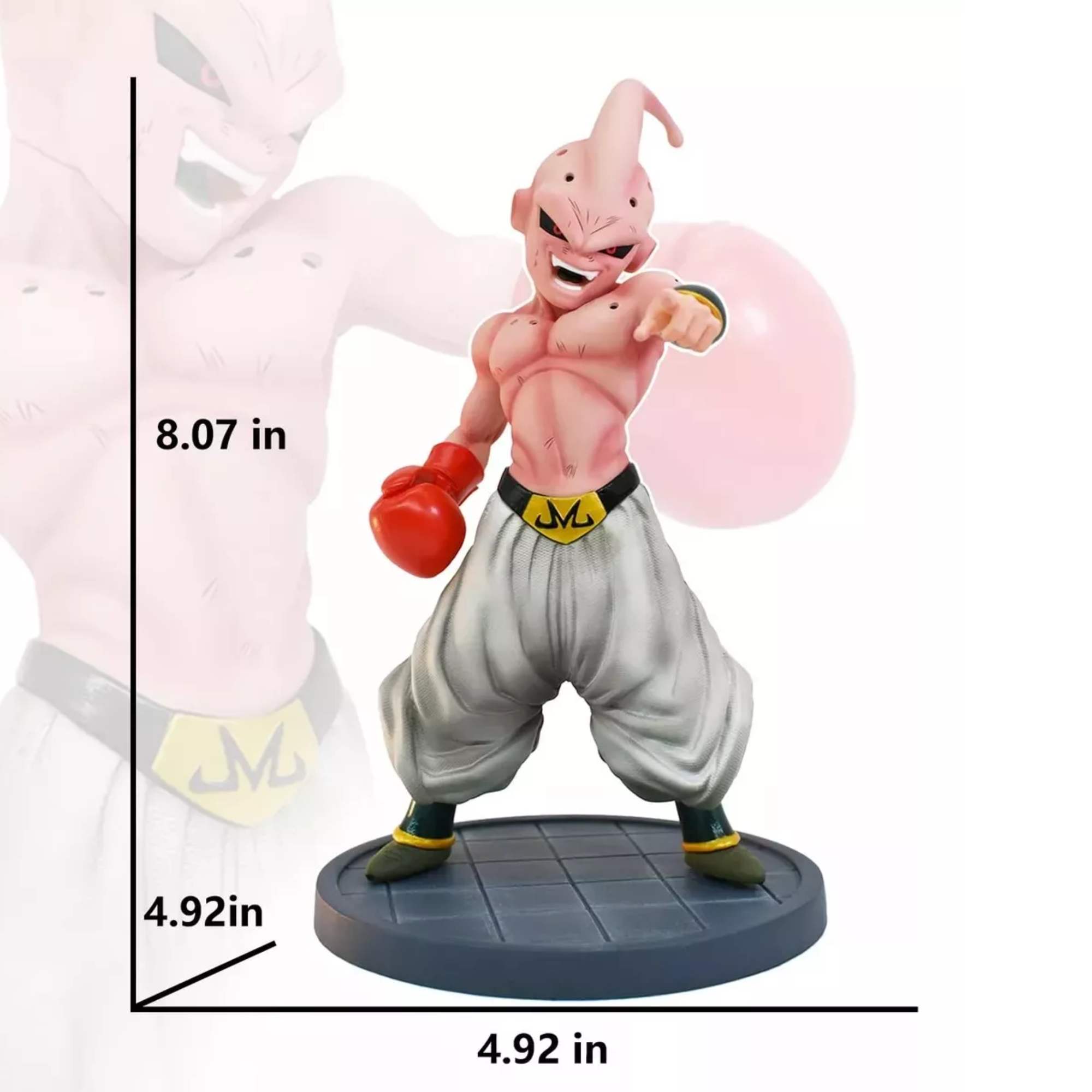 Figura Kid Buu Majin Buu Dragon Ball Z 20cm Fitness Series