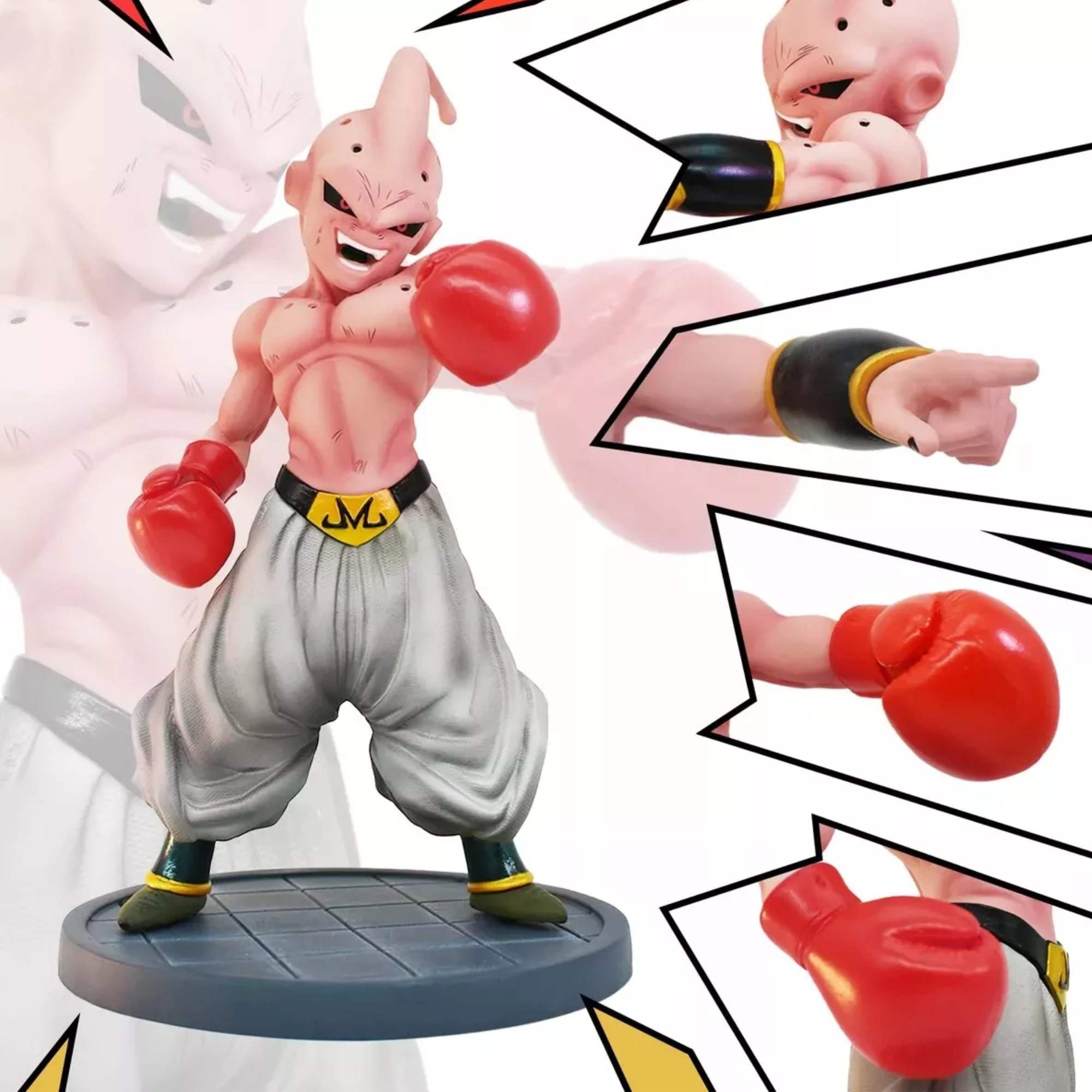 Figura Kid Buu Majin Buu Dragon Ball Z 20cm Fitness Series