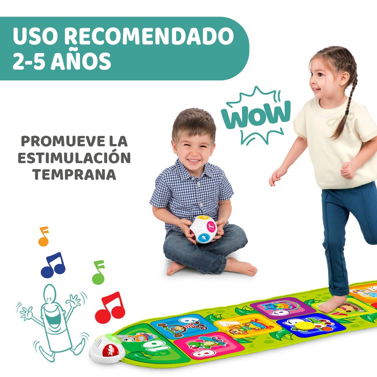 Juguete Para Niños Marca Chicco Tapete Didactico Interactiva