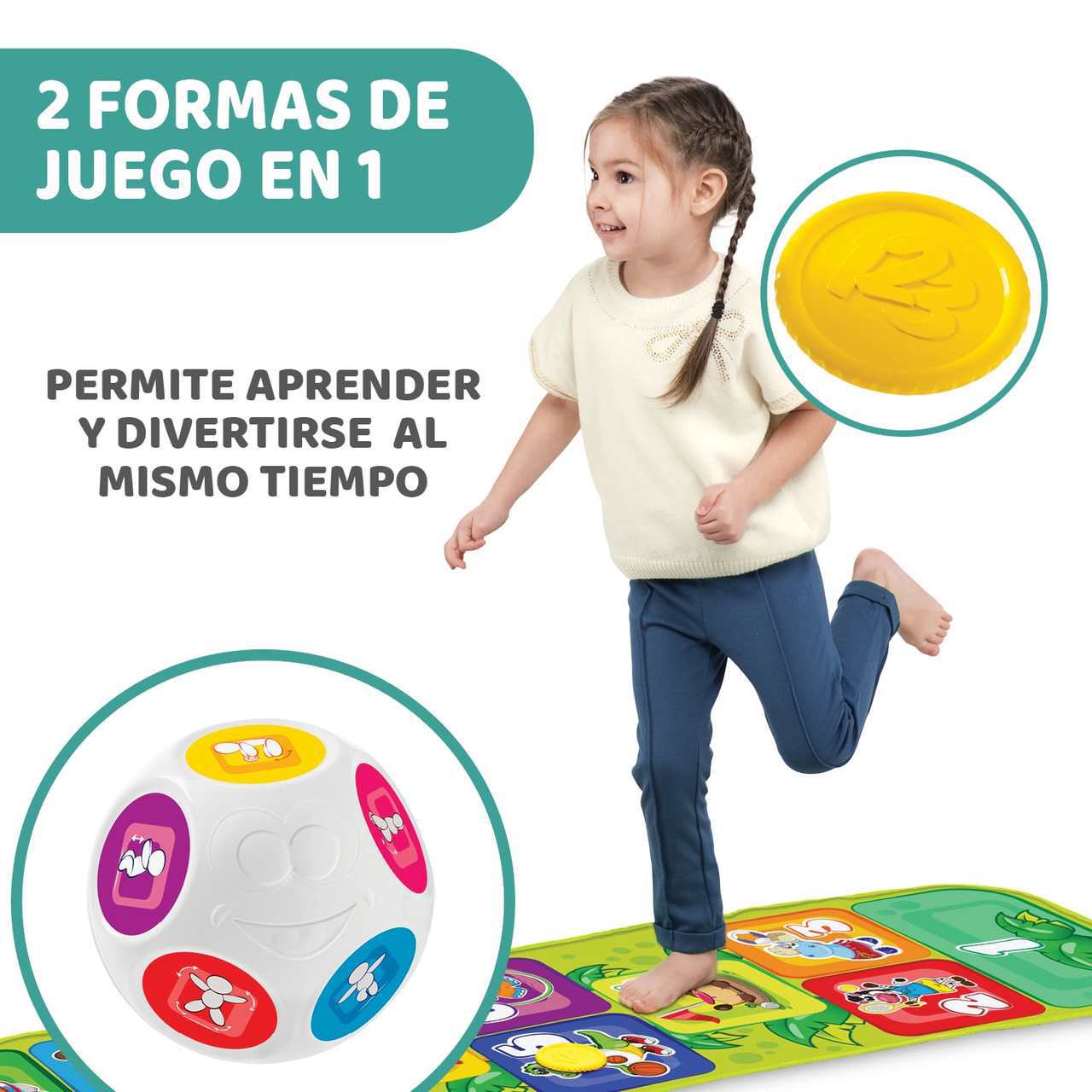 Juguete Para Niños Marca Chicco Tapete Didactico Interactiva