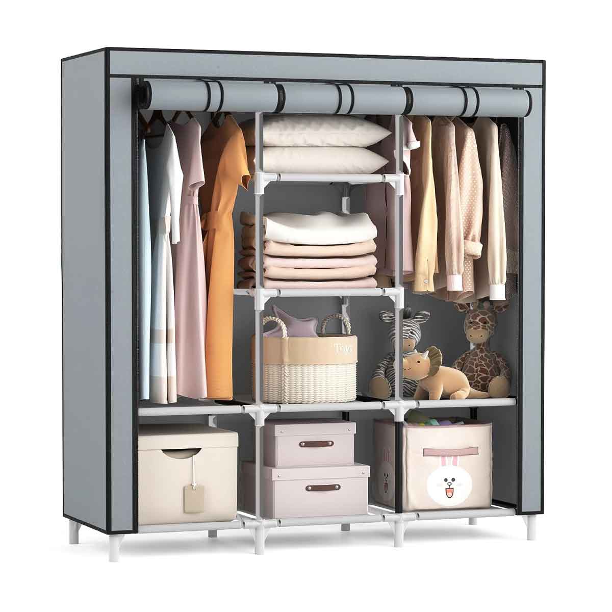 Closet Armable Ropero Guardaropa Organizador Rack Portatil ×  